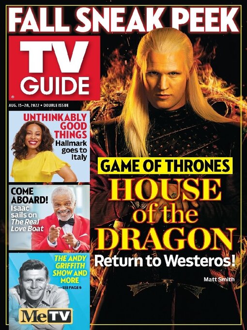 Title details for TV Guide Magazine by TV Guide Magazine, LLC - Available